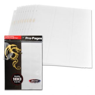 Side Loading 18-Pocket Pro Pages - White